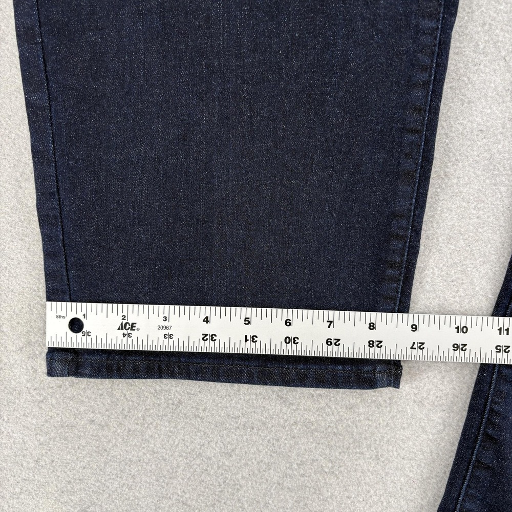 NYDJ Marilyn Straight Jeans Womens 20W Blue Rinse High Rise Stretch Lift Tuck - Picture 8 of 11